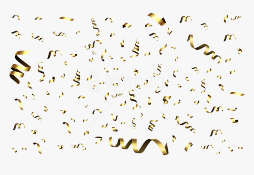 Download Transparent Png Images - Hd Golden Confetti Png, Png Download, Free Download