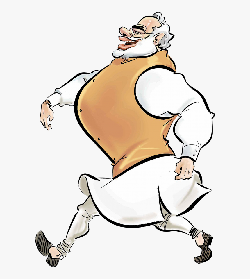 Modi Cartoon Png, Transparent Png, Free Download