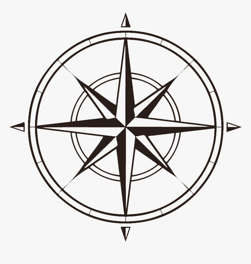 Map Compass Png Page - Transparent Background Compass Clipart, Png Download, Free Download