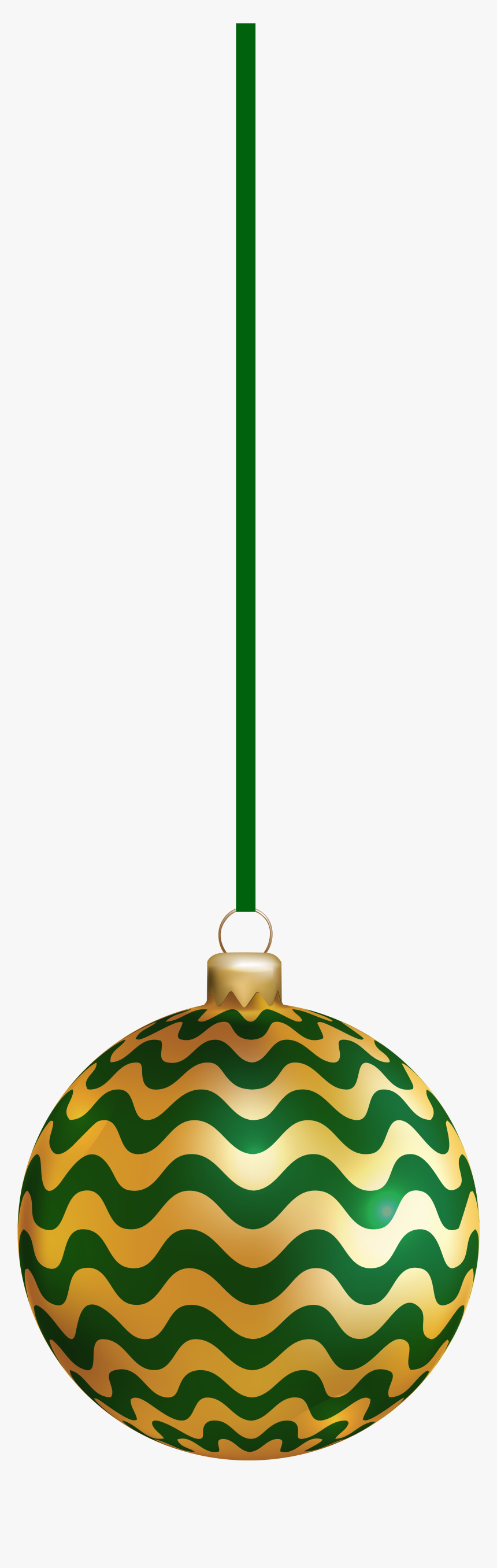 Christmas Ornament Green Deco Clip Art, HD Png Download, Free Download