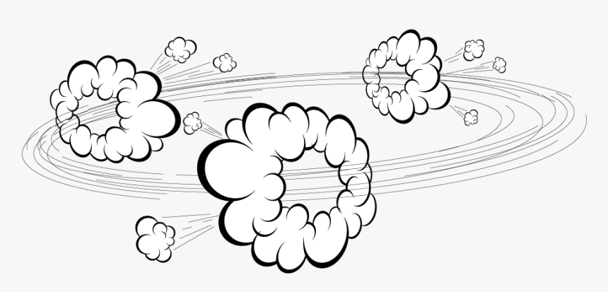 Transparent Dust Cloud Clipart - Cartoon Dust Cloud Png, Png Download, Free Download