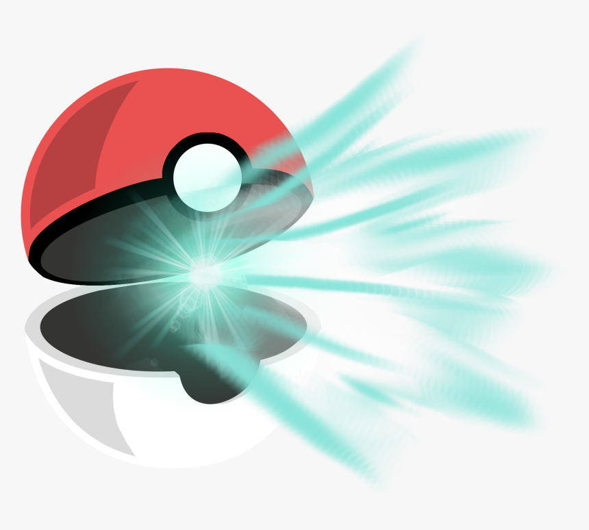 Transparent Pokeball Png - Transparent Background Pokeball Opening, Png Download, Free Download