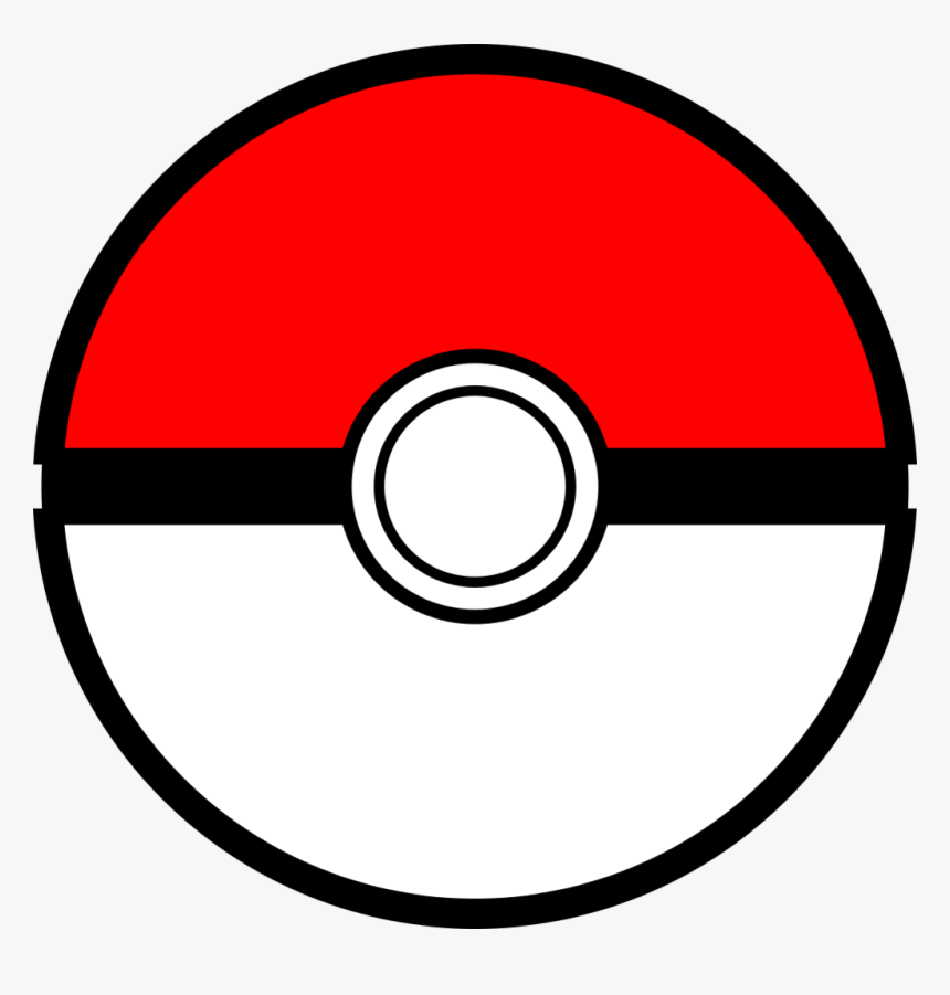 Transparent Pokeball Png - Pokemon Ball 2d, Png Download, Free Download