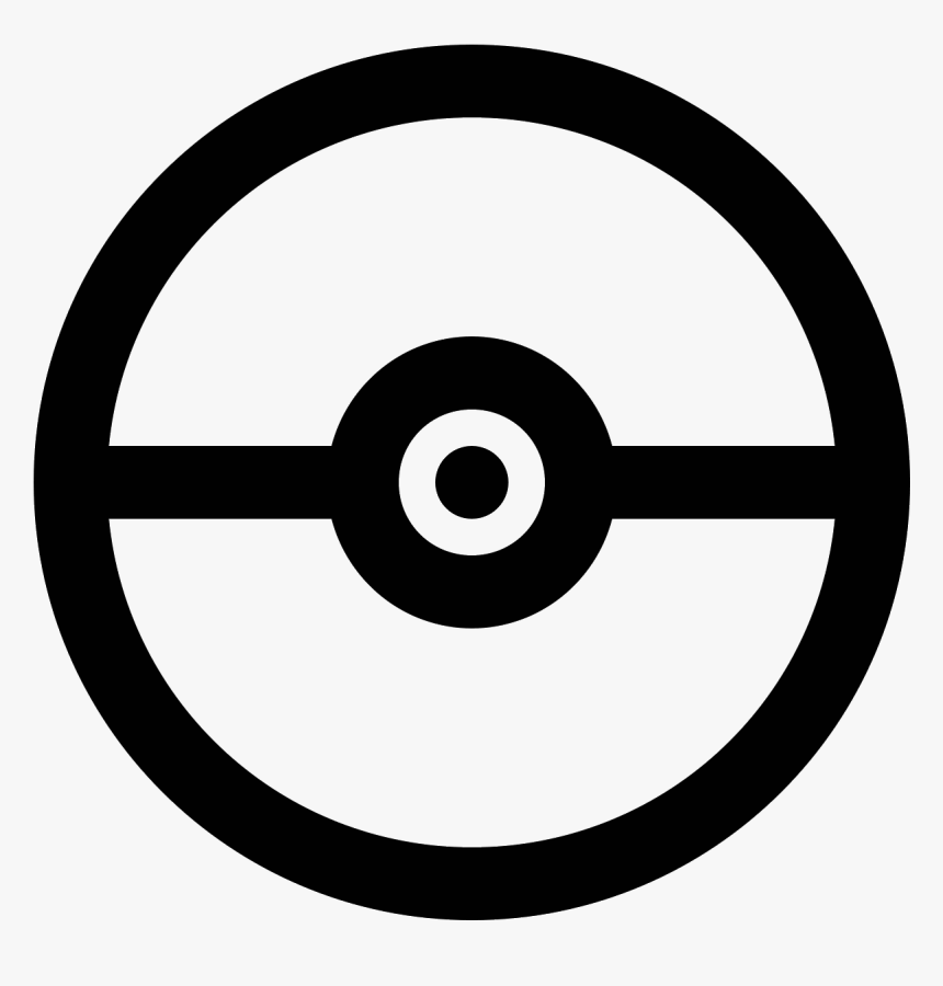 Pokeball Icon Png - Pokemon Ball Coloring Page, Transparent Png, Free Download