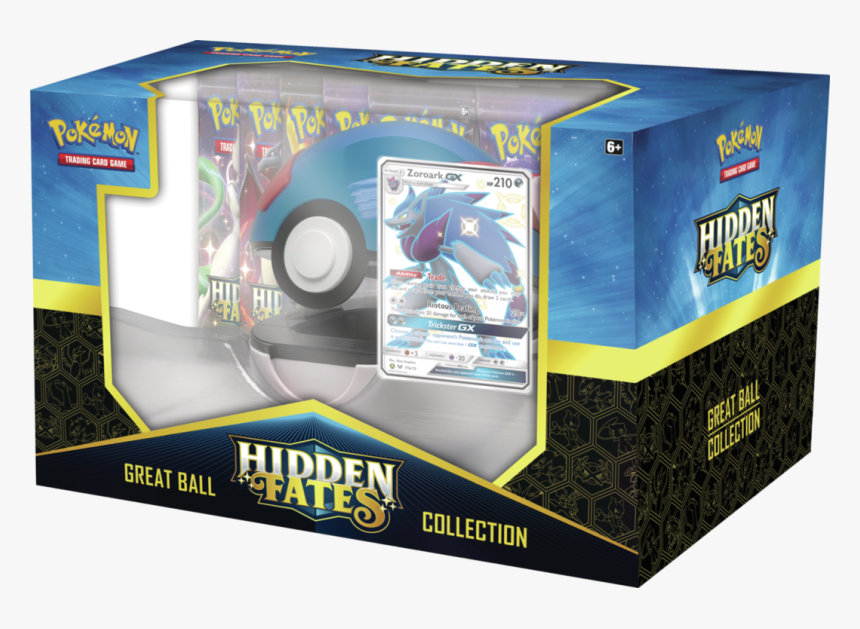 Pokemon Hidden Fates Pokeball Collection, HD Png Download, Free Download