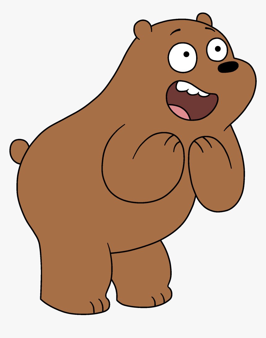Grizzly Bear - Transparent We Bare Bears Png, Png Download, Free Download