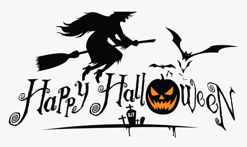 Halloween Witch Witchcraft Clip Art - Witch Happy Halloween Clipart, HD Png Download, Free Download