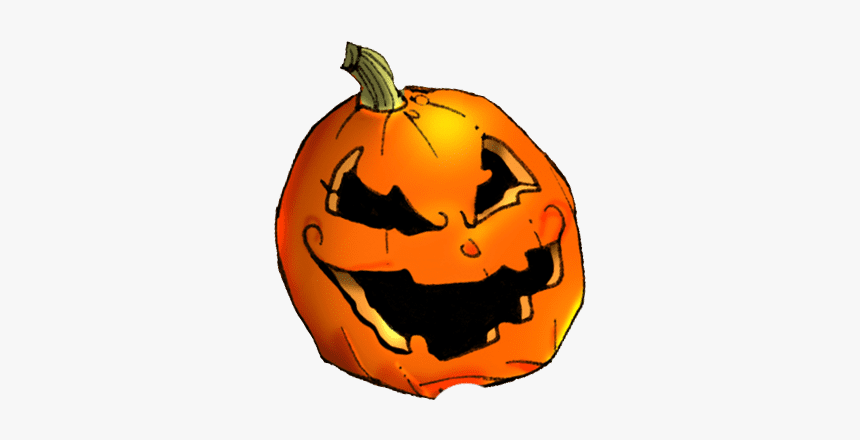 Halloween Pumpkin - Jack-o'-lantern, HD Png Download, Free Download