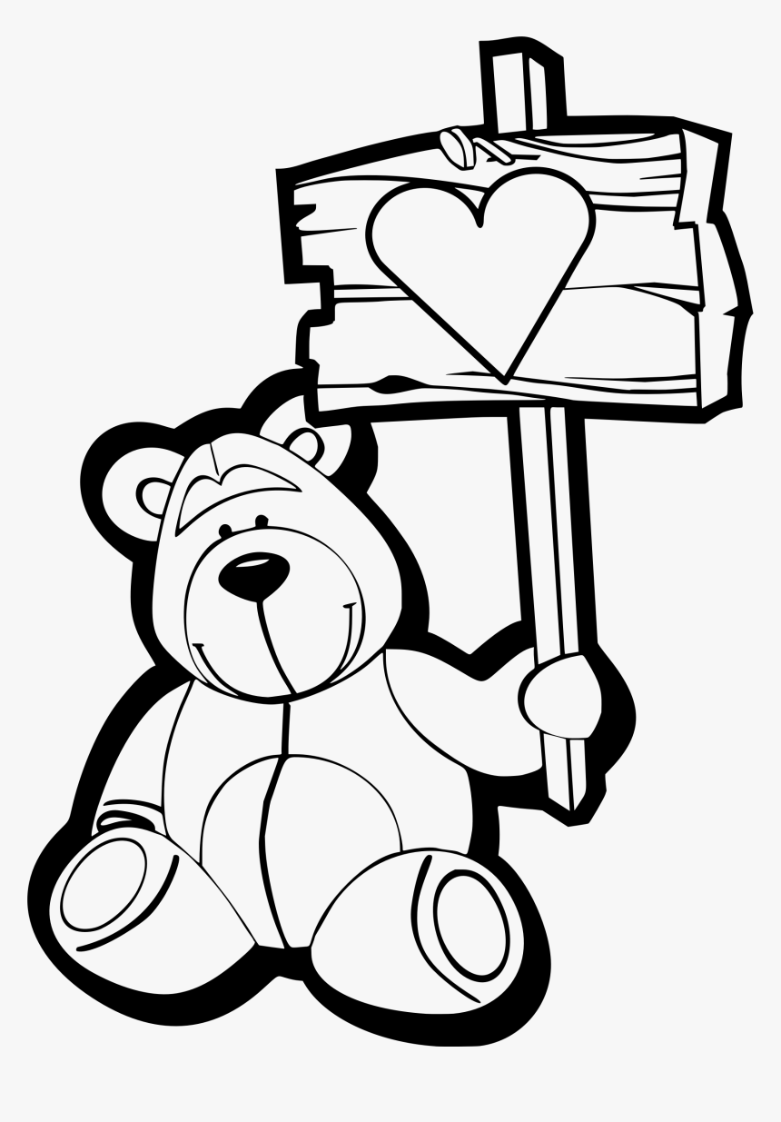 Happy Bear Clip Arts - Happy Bear Drawing Png, Transparent Png, Free Download