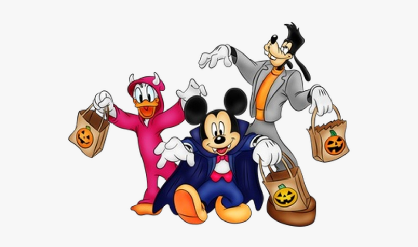 Mickey Halloween Png - Transparent Disney Halloween Clipart, Png Download, Free Download