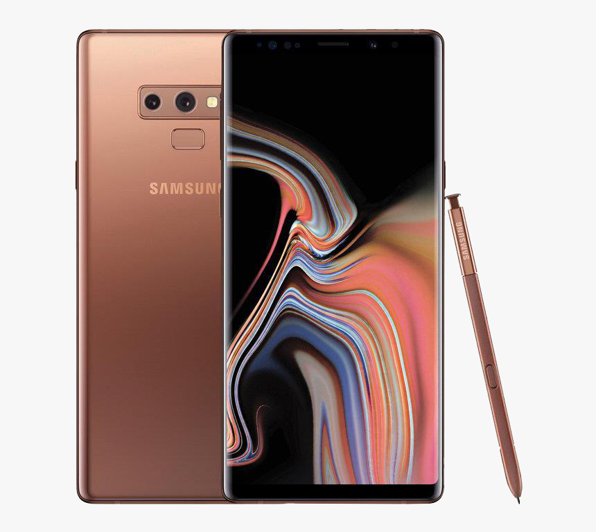 Samsung Galaxy Note 9 Png 2018 Images - Samsung Note 9 Metallic Copper, Transparent Png, Free Download