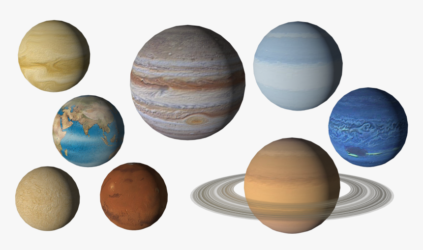 Transparent Planet Png - Planets 3d Model Free, Png Download, Free Download