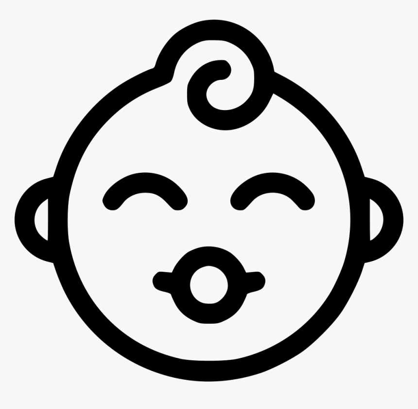 Baby Png Icon - Baby Faces Svg Free, Transparent Png, Free Download