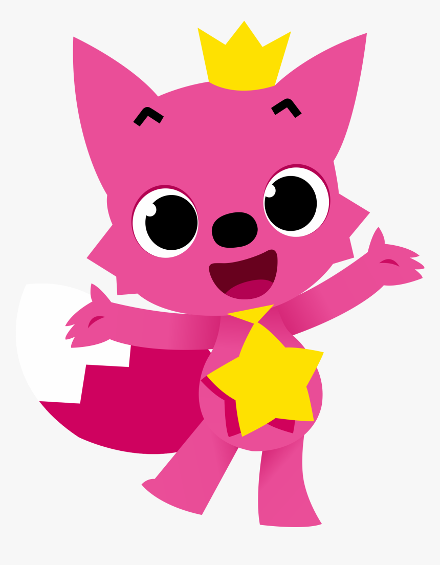 Pinkfong Baby Sharks Characters - Pinkfong Baby Shark Png, Transparent Png, Free Download