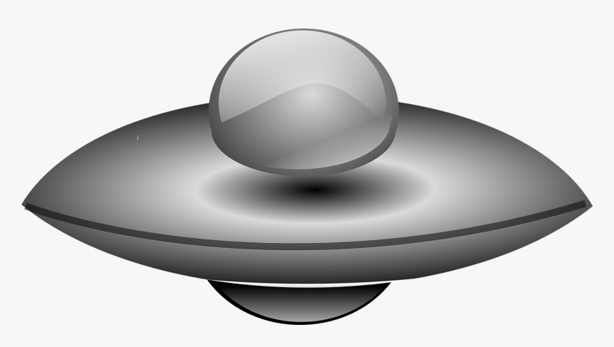 Ufo Flying Saucer Spaceship Png Image Clipart , Png - Transparent Background Flying Saucer, Png Download, Free Download