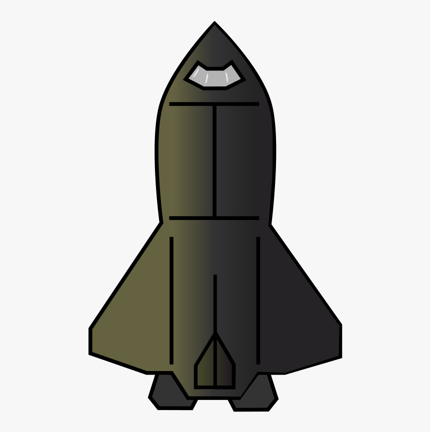Free To Use Public Domain Spaceship Clip Art - Futuristic Spaceship Clip Art, HD Png Download, Free Download