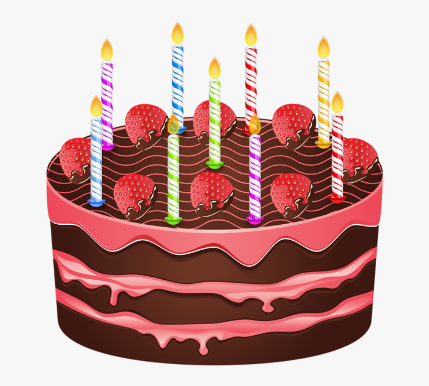 Birthday Cake Png Transparent Clip Art Image - Transparent Birthday Cake Clip Art, Png Download, Free Download