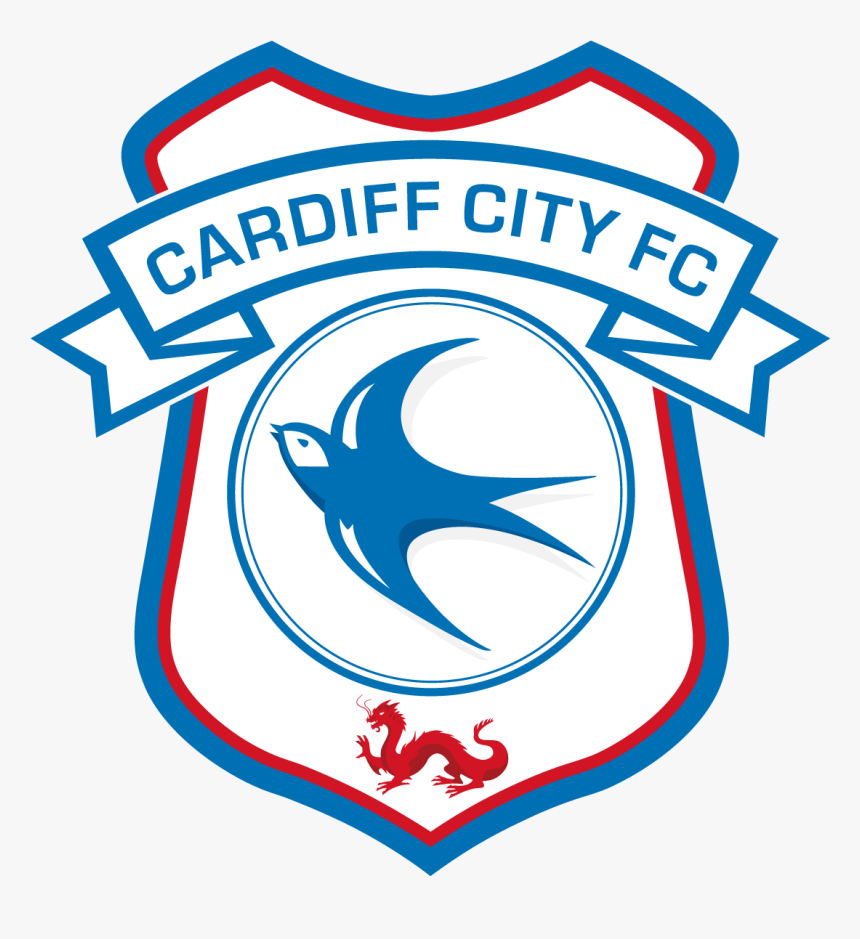 Cardiff City Fc Football Club Crest Logo Vector - Cardiff City Logo Png, Transparent Png, Free Download