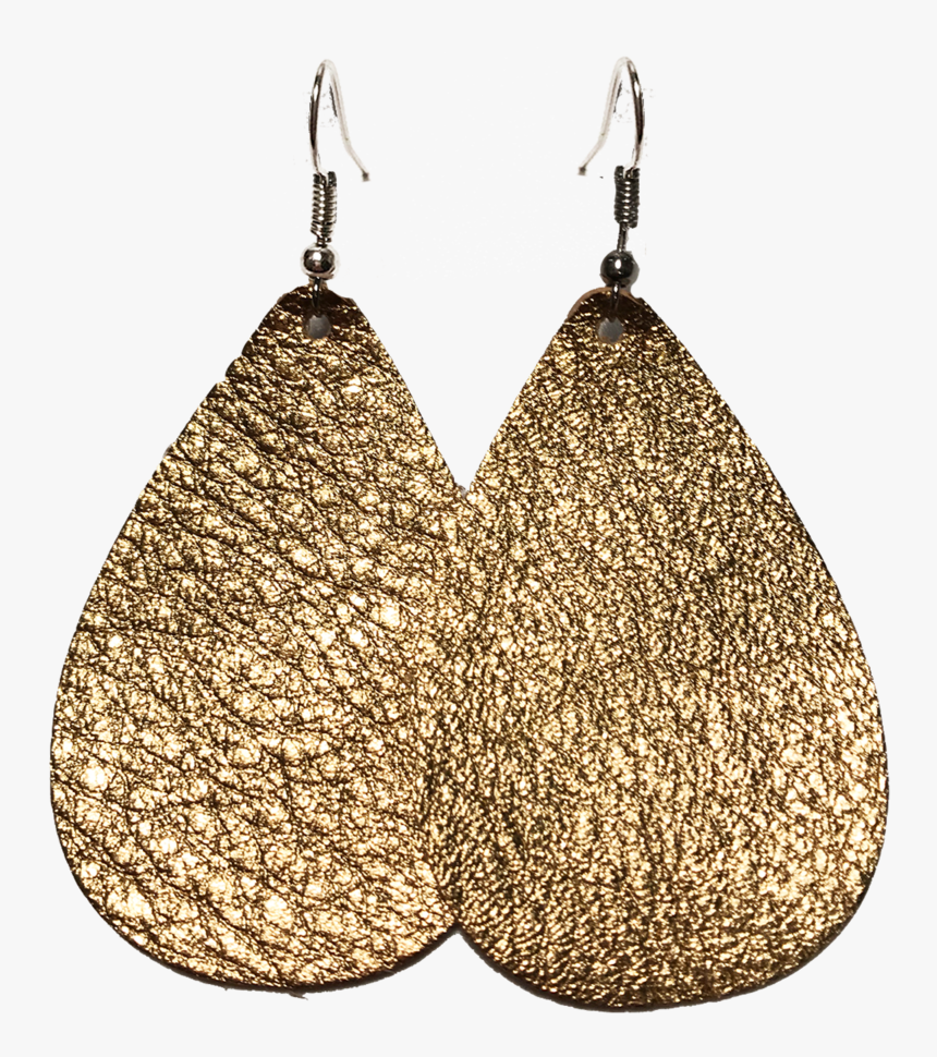 Gold Tear Drops , Png Download - Earrings, Transparent Png, Free Download