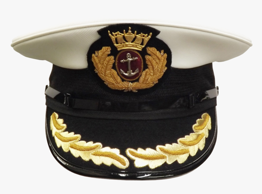 Captain Hat Png - Merchant Navy Officers Cap, Transparent Png, Free Download