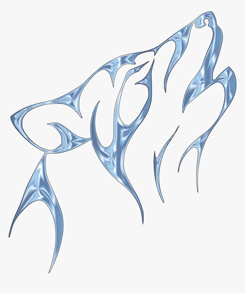 Transparent Ice Png Transparent - Wolf Tattoo, Png Download, Free Download