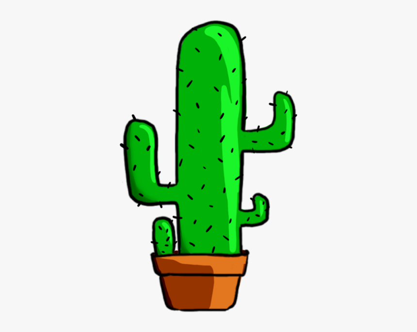 Succulent Clipart Cuctus - Cactus Clipart Transparent Background, HD Png Download, Free Download