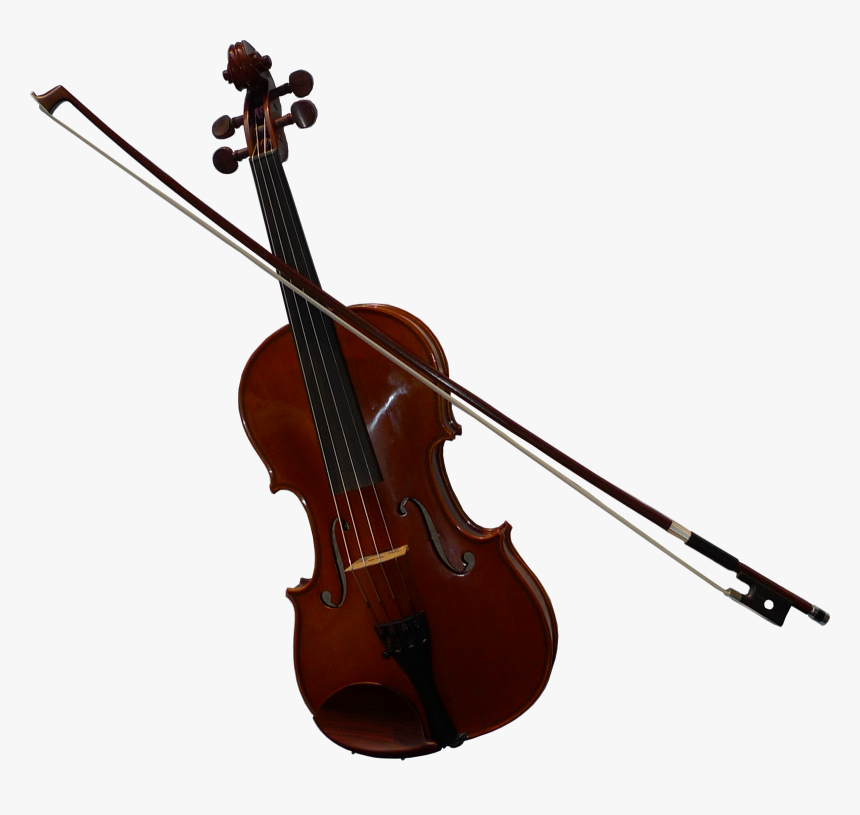 Violin With Bow - Violin With Transparent Background, HD Png Download, Free Download