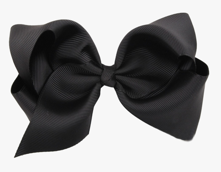 Black Bow Png - Hair Bow Transparent Background, Png Download, Free Download