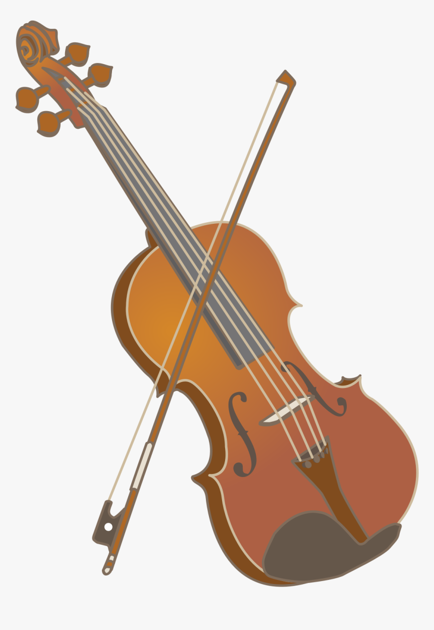 Violin And Bow Clip Arts - Clipart Picture Of Violin, HD Png Download, Free Download