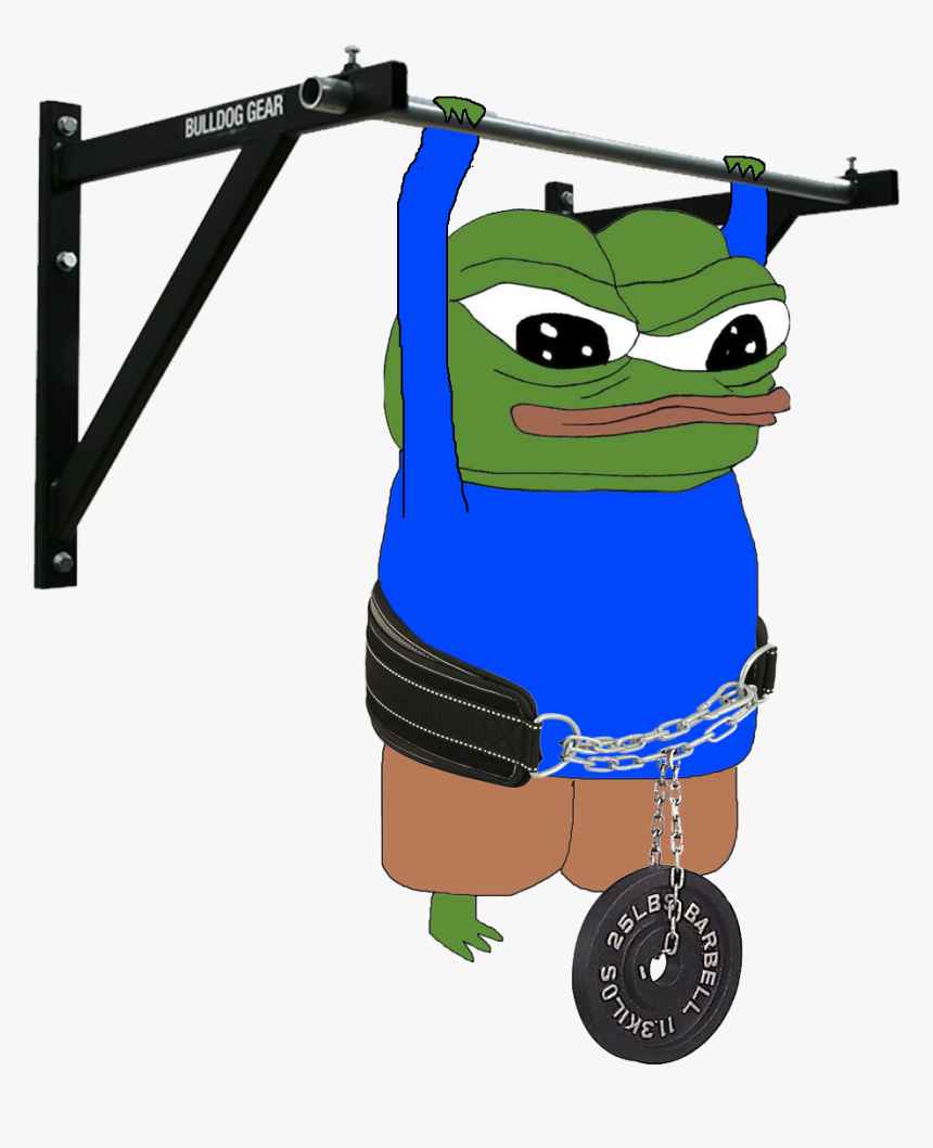 Images/pepes/pepe Weighted Pullups - Bulldog Gear Pull Up Bar, HD Png Download, Free Download