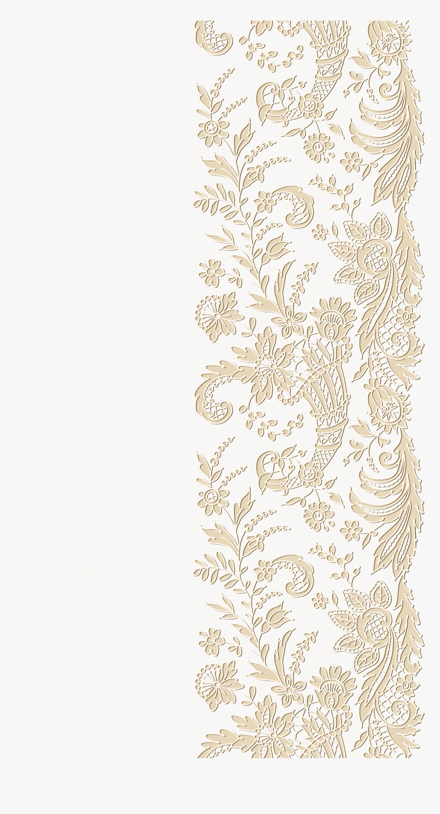 Lace Transparent Png Free Stock - Lace Hd, Png Download, Free Download