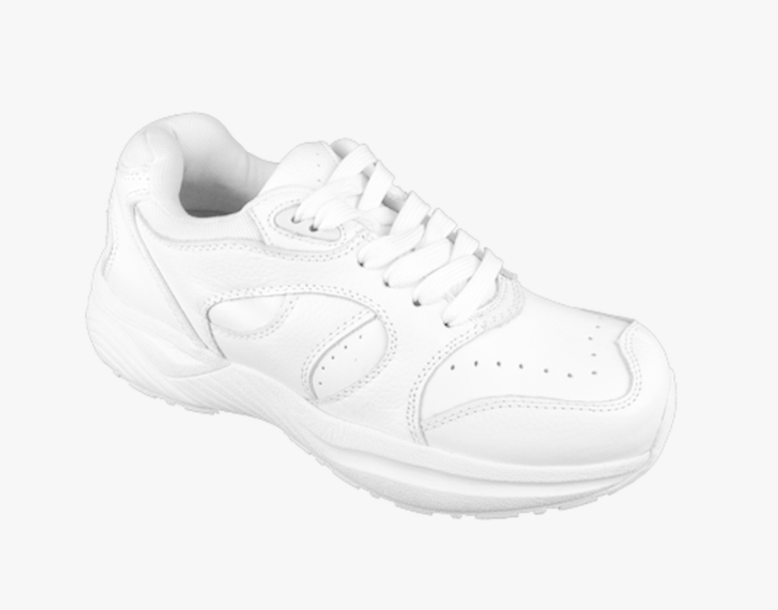 Genext Pedors Athletic Lace Mens White Side View - Orthopedic Shoes, HD Png Download, Free Download