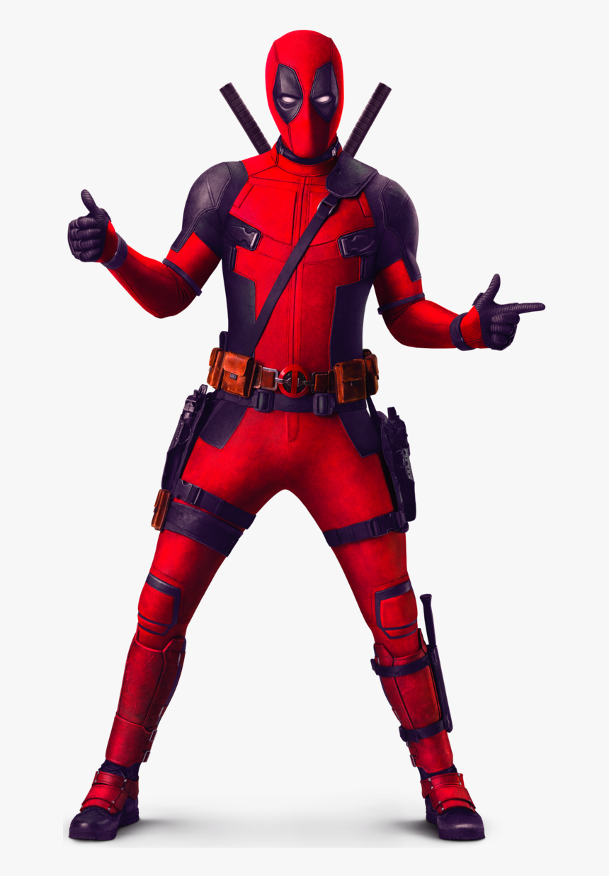 Full Body Deadpool Drawing, HD Png Download, Free Download