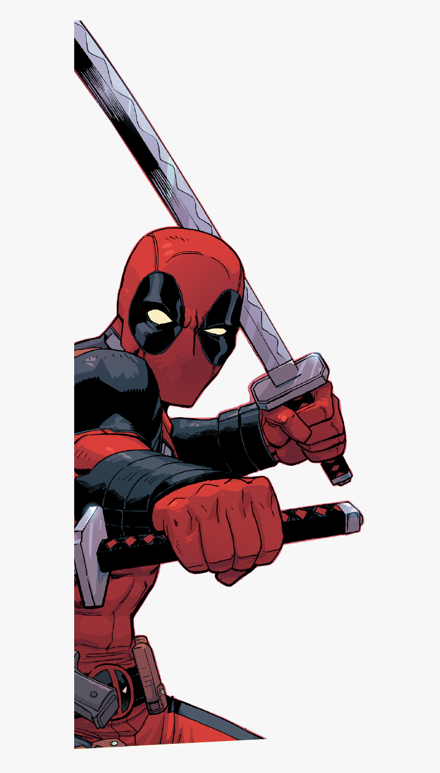 Deadpool - Deadpool Comic Book Art, HD Png Download, Free Download