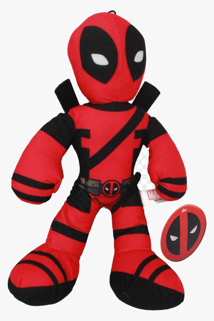 Deadpool Clipart Black And White Plush Hd Transparent