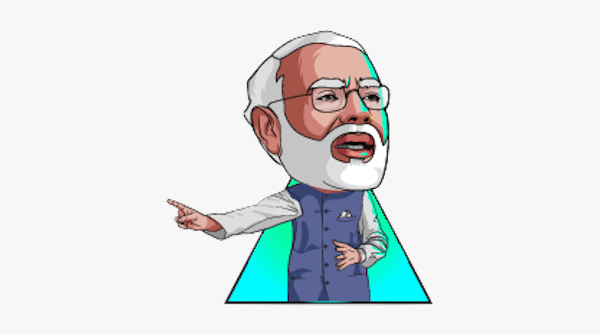 Narendra Modi Cartoon Png, Transparent Png, Free Download