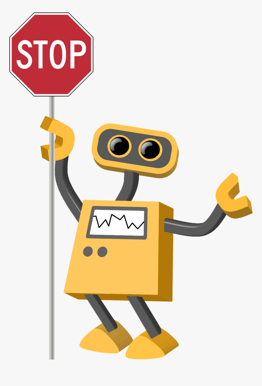 Cartoon Stop Sign With Transparent Background , Png - Transparent Cartoon Stop Sign, Png Download, Free Download