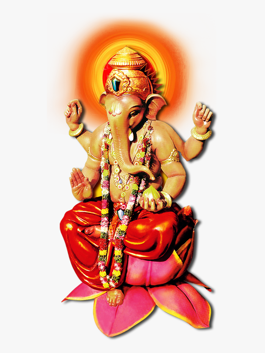 Sri Ganesh Hd Transparent Png Images Ganesh Chaturthi- - Mumbai Cha Raja Old, Png Download, Free Download