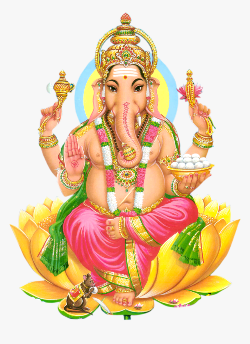 Lord Ganesh Png- - Vinayagar Png, Transparent Png, Free Download