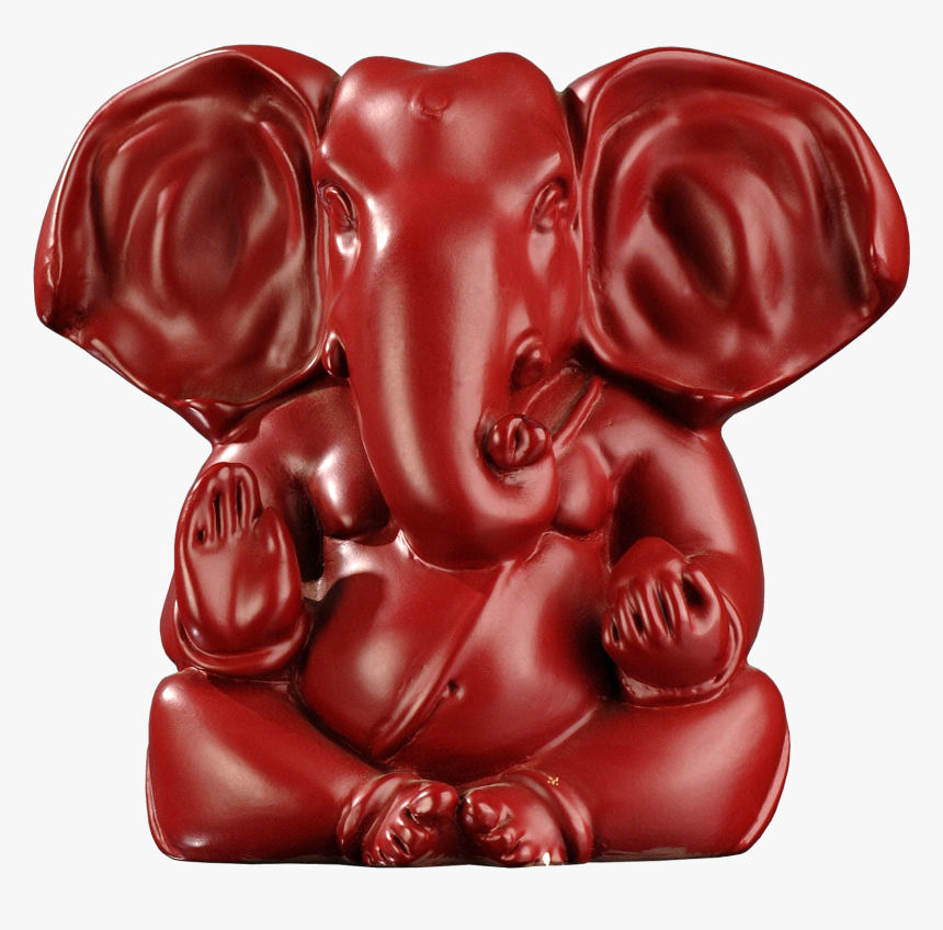 Hindu God Ganesha Png Wallpapers Pics Photos Images - Red Ganpati, Transparent Png, Free Download