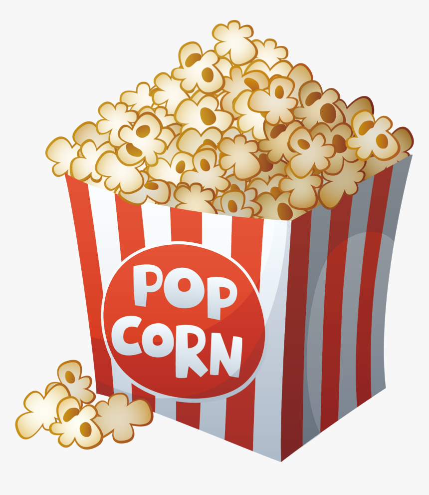 Popcorn Vector Cartoon Film Drawing Png File Hd Clipart - Popcorn Png, Transparent Png, Free Download