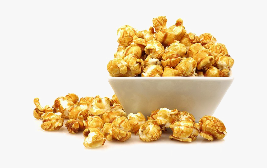 Caramel Popcorn Png Background Image - Caramel Popcorn Flavours, Transparent Png, Free Download