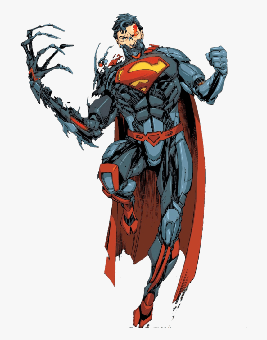 Cyborg Superman By Mayantimegod - New 52 Cyborg Superman, HD Png Download, Free Download