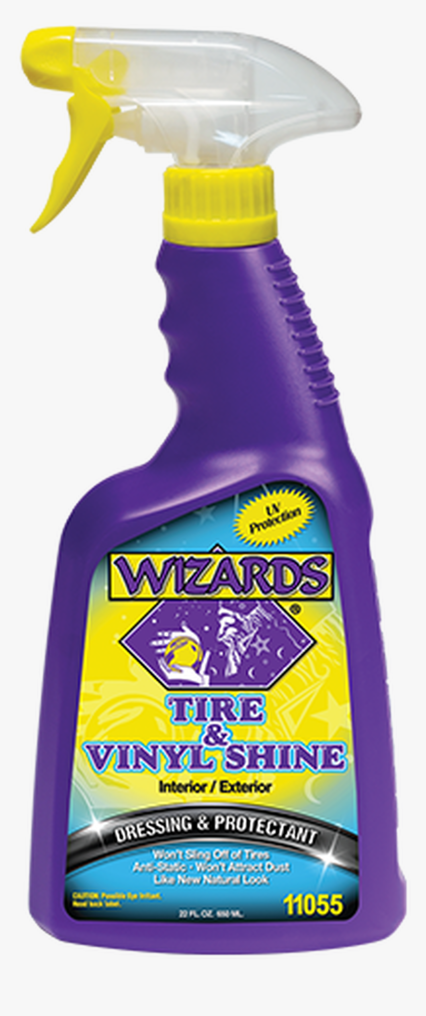 Wizards Tire & Vinyl Shine, 22 Oz - Mist N Shine, HD Png Download, Free Download