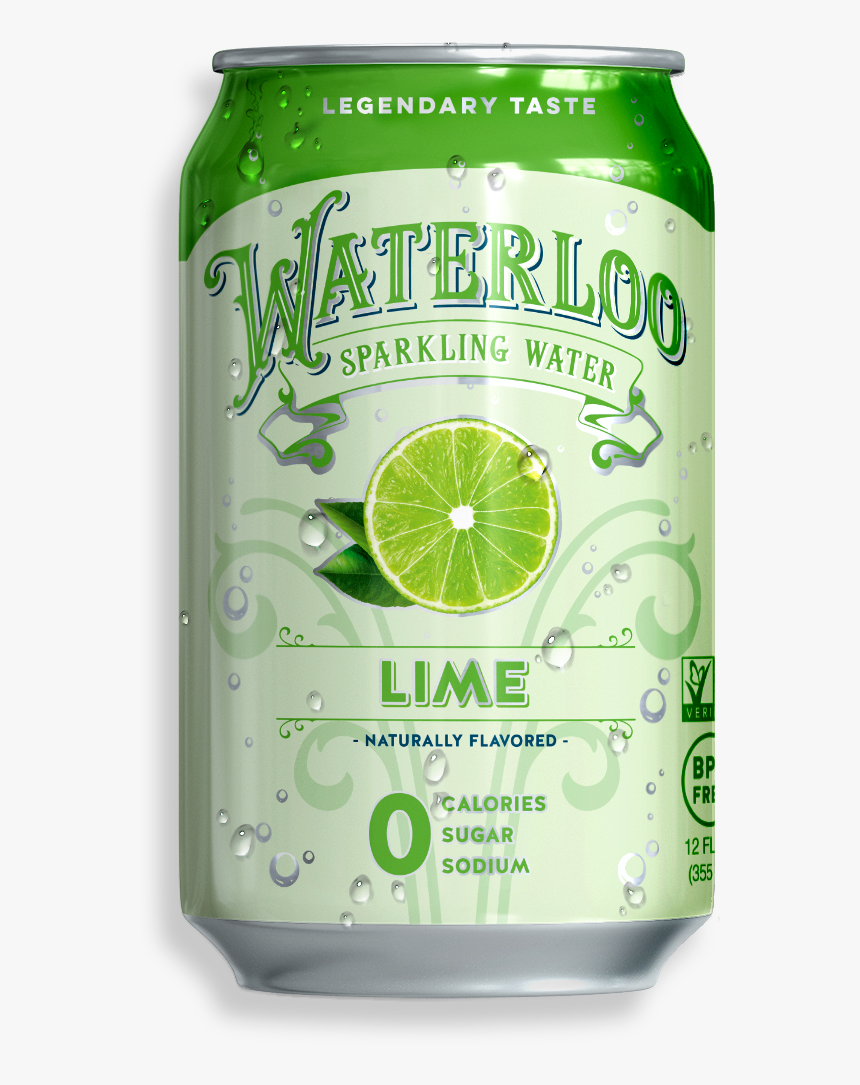 Can Lime - Waterloo Watermelon Sparkling Water, HD Png Download, Free Download