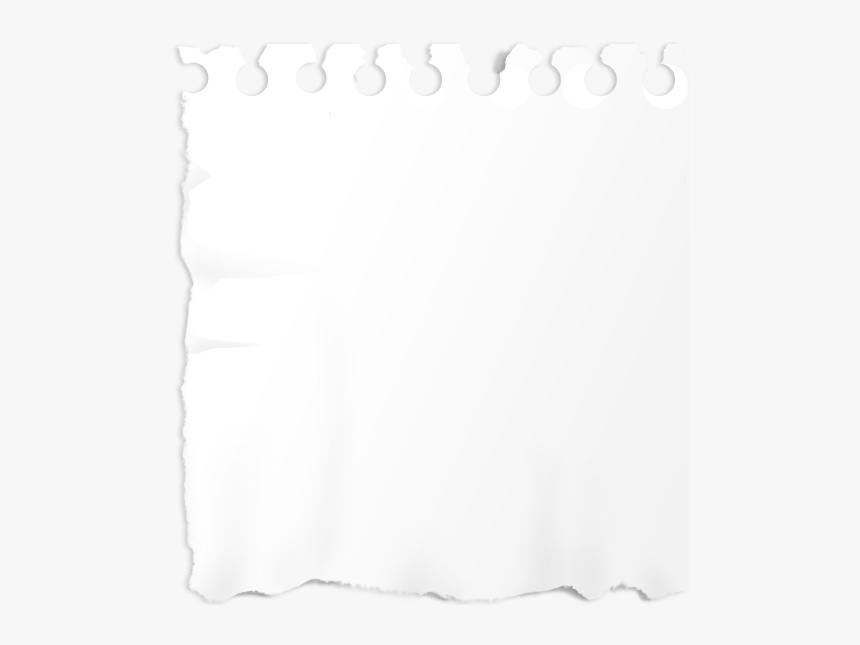 Ripped White Paper Png - Torn Paper Note Png, Transparent Png, Free Download