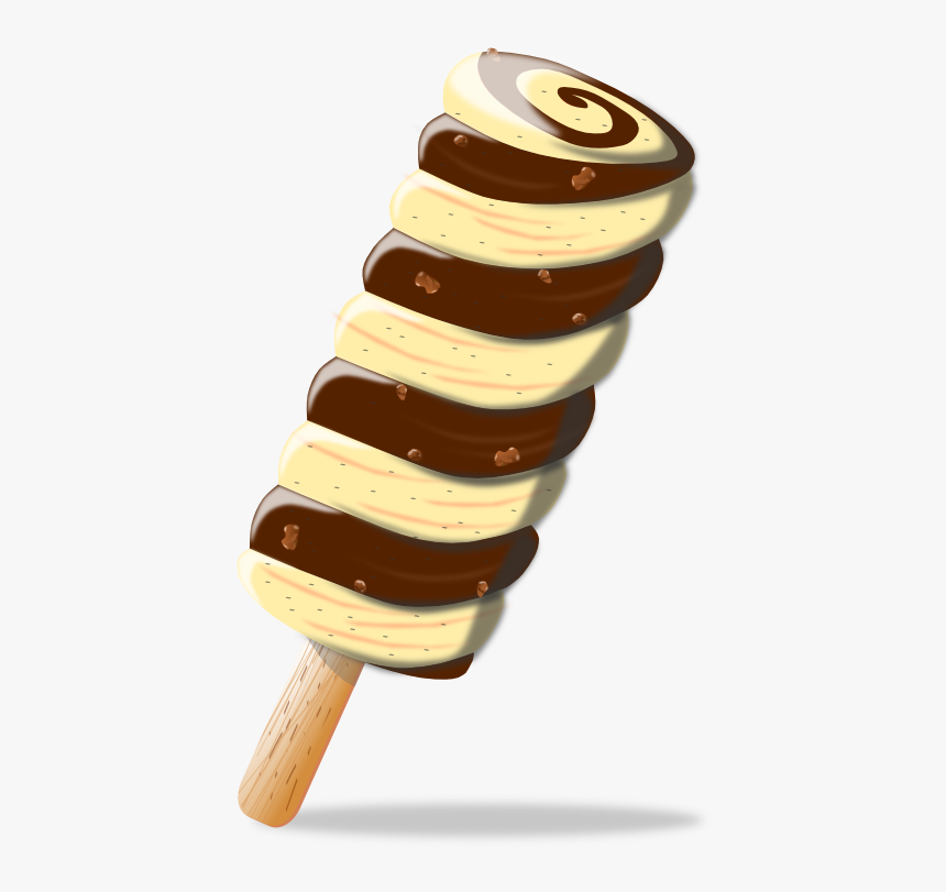 Ice Cream Png - Chocolate Ice Pop Ice Cream, Transparent Png, Free Download