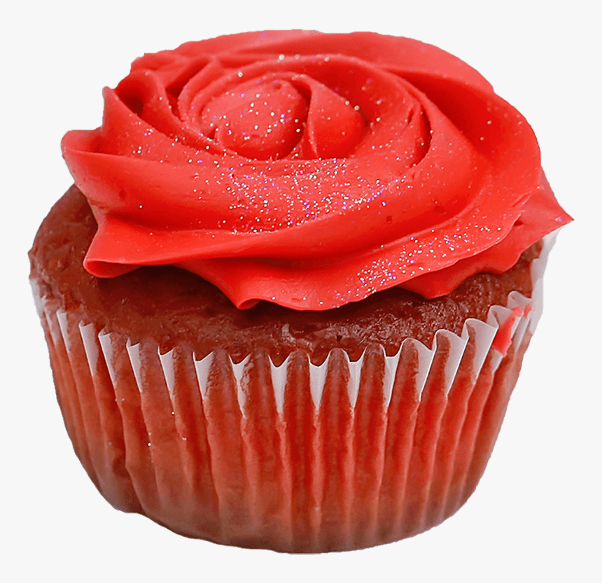 Mini Rosette Style Cupcake - Cupcake, HD Png Download, Free Download