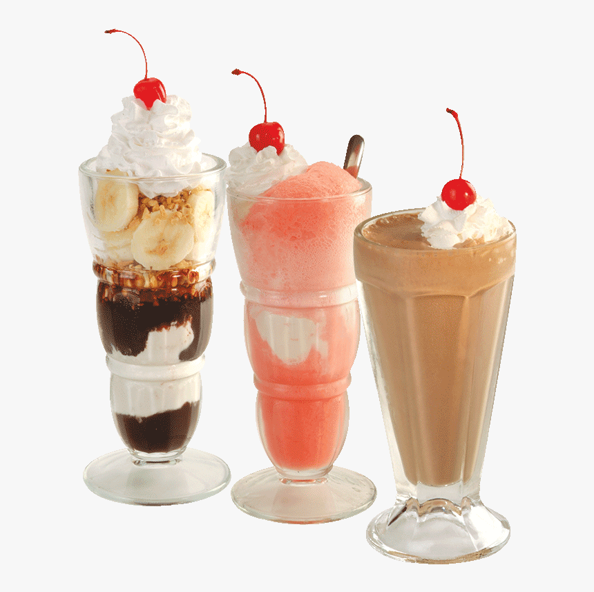 Parfaits And Shakes - Ice Cream Soda Clipart, HD Png Download, Free Download