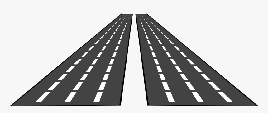 Street, Highway, Freeway, Perspective, Void, Vanish - Straight Road Road Png, Transparent Png, Free Download
